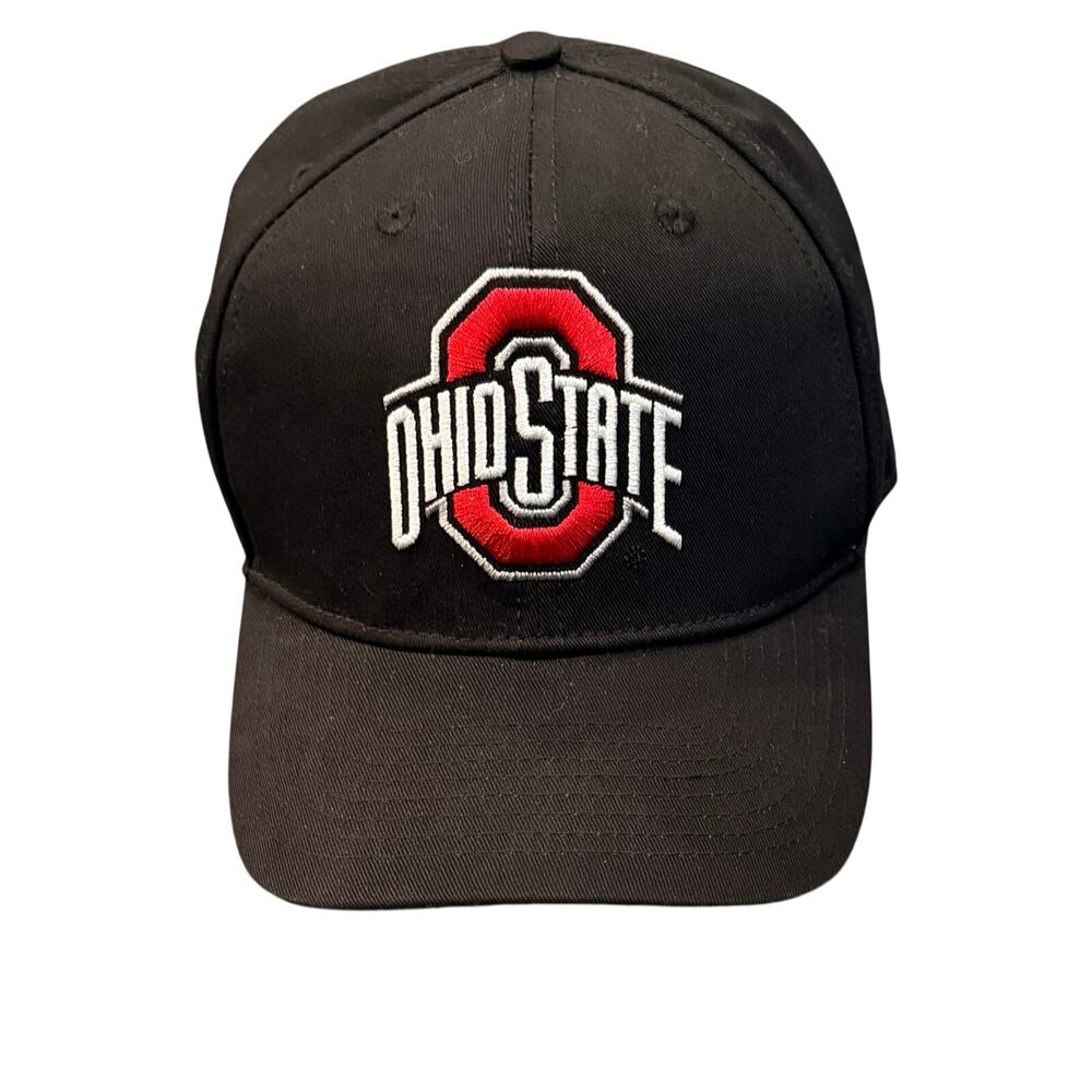 Ohio State NCAA Adjustable Hat Black Made In The USA New Buckeyes Embroidered